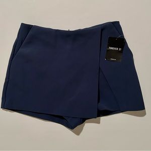 Forever 21 teal overlay skirt